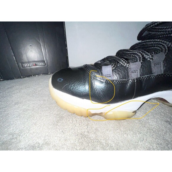 Jordan 11 Retro 72-10 2015 Preowned Mens Size 10.5 - Picture 4 of 16